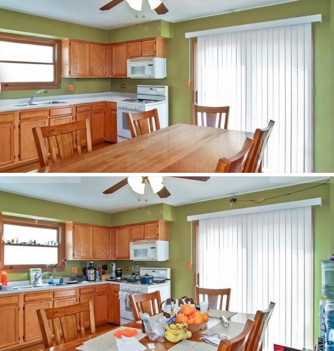 Decluttering & Digital Enhancements Example